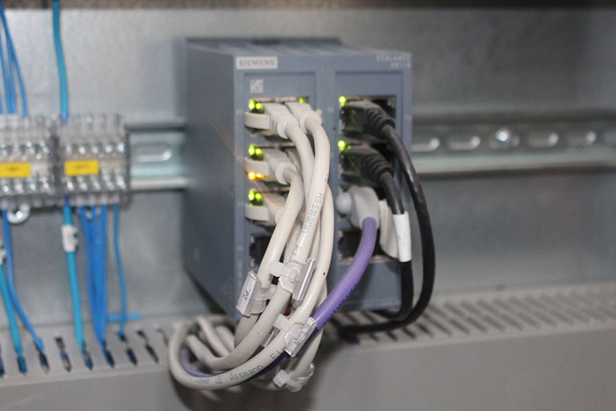 Rete e sistemi di sicurezza per macchine e impianti